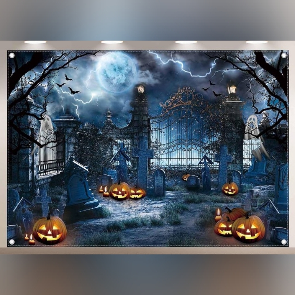 Halloween Banner 7 Ft. X 5 Ft.